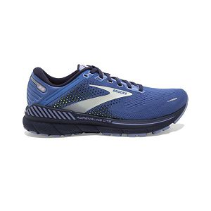 Brooks Adrenaline GTS 22 Road Running Shoes - Womens, Blue/Purple/Yellow | IE-RUW970352